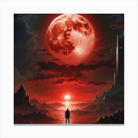 Moon Canvas Print