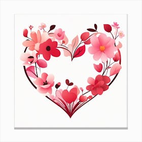 Valentine'S Day Heart Canvas Print