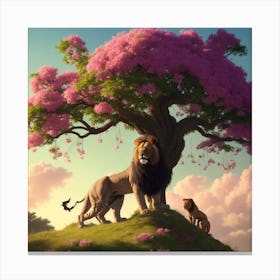 Lion King Canvas Print