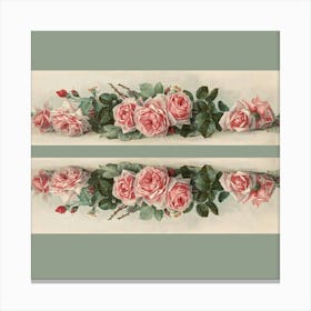 Vintage Roses Canvas Print