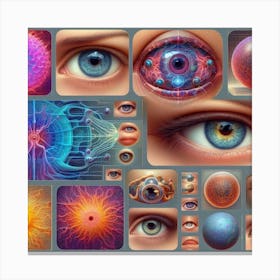 Eye Of The Future Canvas Print