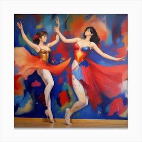 Dancers 2 Canvas Print