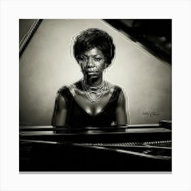 Nina Simone Canvas Print