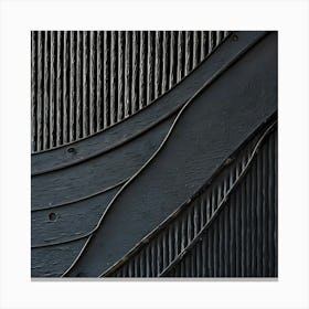 Wavy Wall Canvas Print