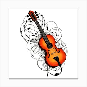 Violin Canvas Print