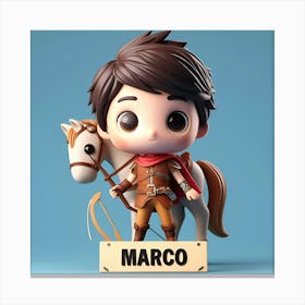 Marco Canvas Print