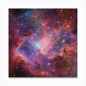 32068 Radiant Nebula, Star Clusters And Gas Clouds Shini Xl 1024 V1 0 Canvas Print