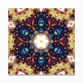 Psychedelic Mandala 93 Canvas Print