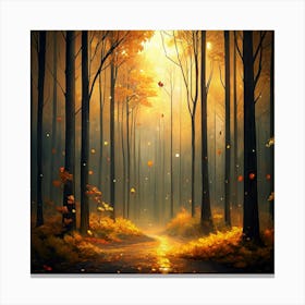 Autumn Forest Canvas Print