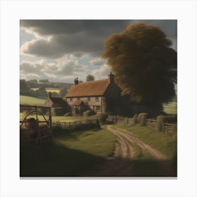 Country House 5 Canvas Print