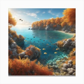 Autumn Landscape 12 Canvas Print