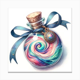 Bottle Of Magic Canvas Print