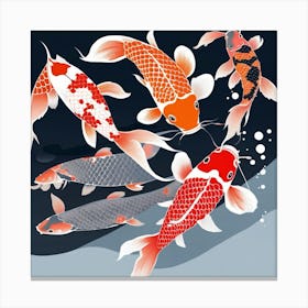 Koi Fish 8 Canvas Print