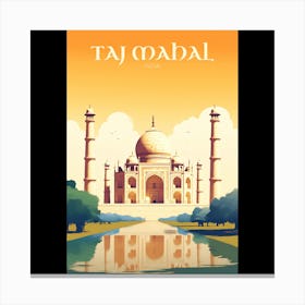 Taj Mahal Canvas Print