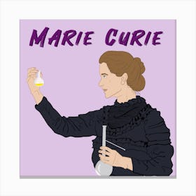 Marie Cure Canvas Print