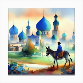 Uzbekistan 1 Canvas Print