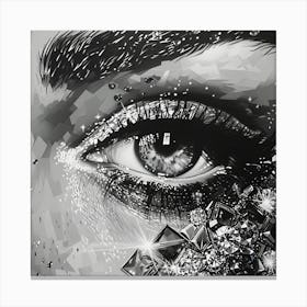 Diamond Eye Canvas Print