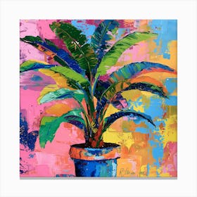 Banana Plant Canvas Print