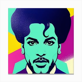 Music Icon Prince Art Poster 2 Canvas Print