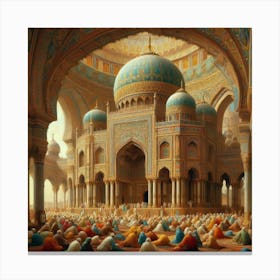 Islamic Mosque 4 Canvas Print