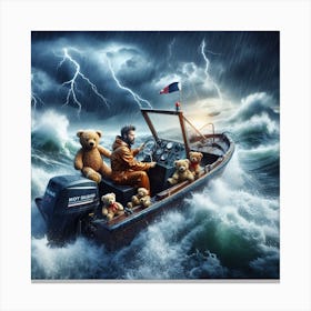 Stormy Seas 1 Canvas Print