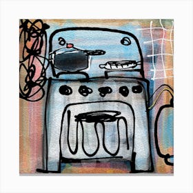 Stove Canvas Print