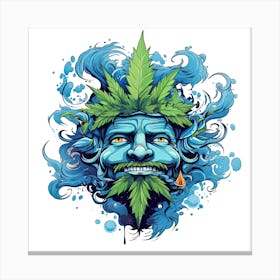 Weed Man Canvas Print