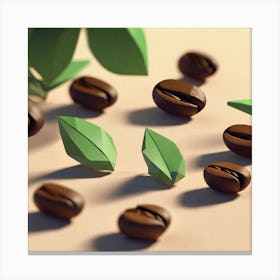 Coffee Beans 80 Canvas Print