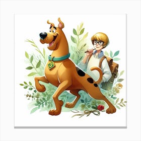 Scooby Doo 2 Canvas Print