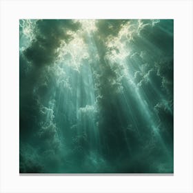 Rays Of Light Canvas Print