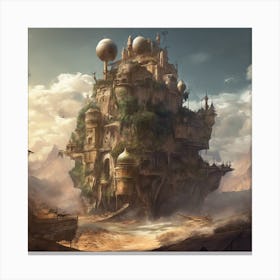 Fantasy Castle 29 Canvas Print