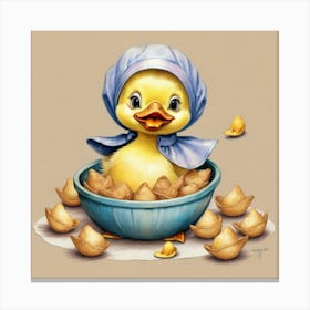 Little Duckling Canvas Print