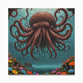Octopus 2 Canvas Print