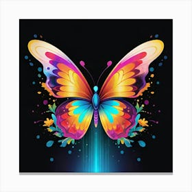 Colorful Butterfly 90 Canvas Print