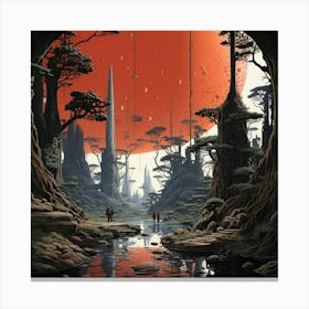 Star Trek - Saturn Canvas Print