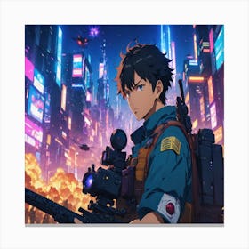 sniper Canvas Print