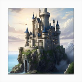 Castle In The Sky Canvas Print