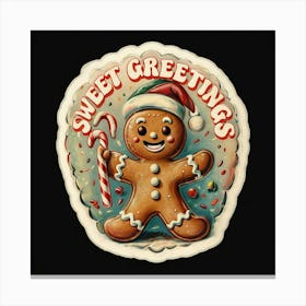 Sweet Greetings Canvas Print