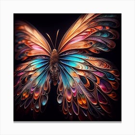 Awesome Butterfly Canvas Print