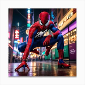 Spider-Man yyy Canvas Print