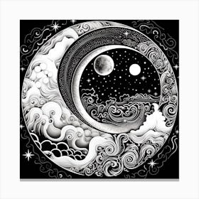 Yin And Yang 24 Canvas Print