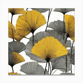 Ginkgo Leaves 30 Canvas Print