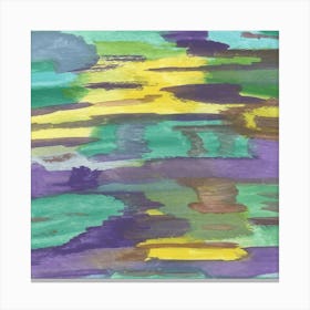 Abstract Watercolor Painting Canvas Print