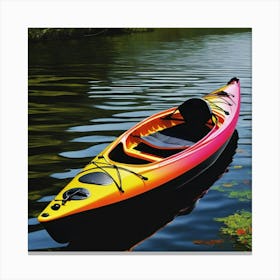 kayak Canvas Print