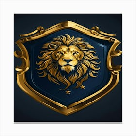 Golden Lion Canvas Print