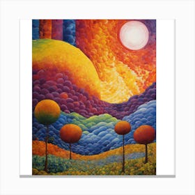 'Sunrise' 3 Canvas Print