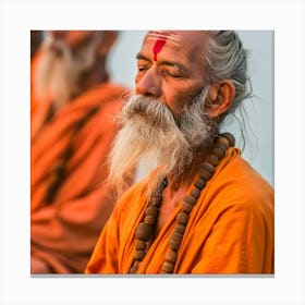 Buddhist Monks 8 Canvas Print