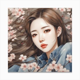 Korean Girl 8 Canvas Print