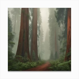 Redwood Forest 6 Canvas Print