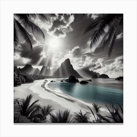 Black And White Photography Canvas Print